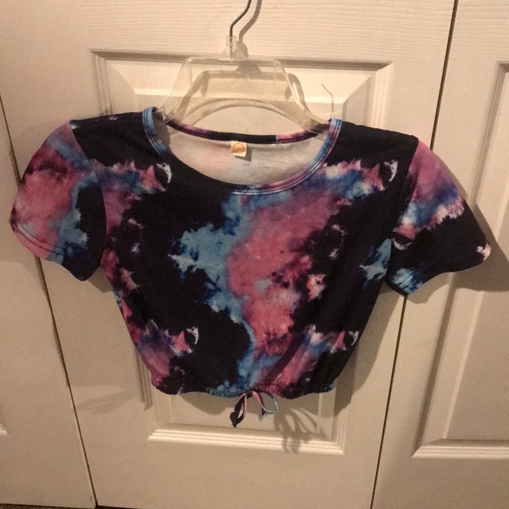 Tye dye crop top